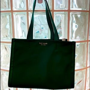 Kate Spade nylon tote - style “Better than Sam” in Forrest Green